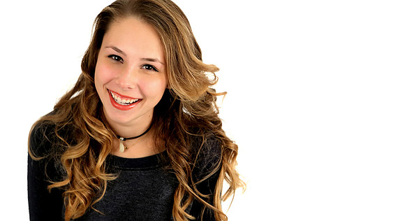 beautiful teenage girl portrait